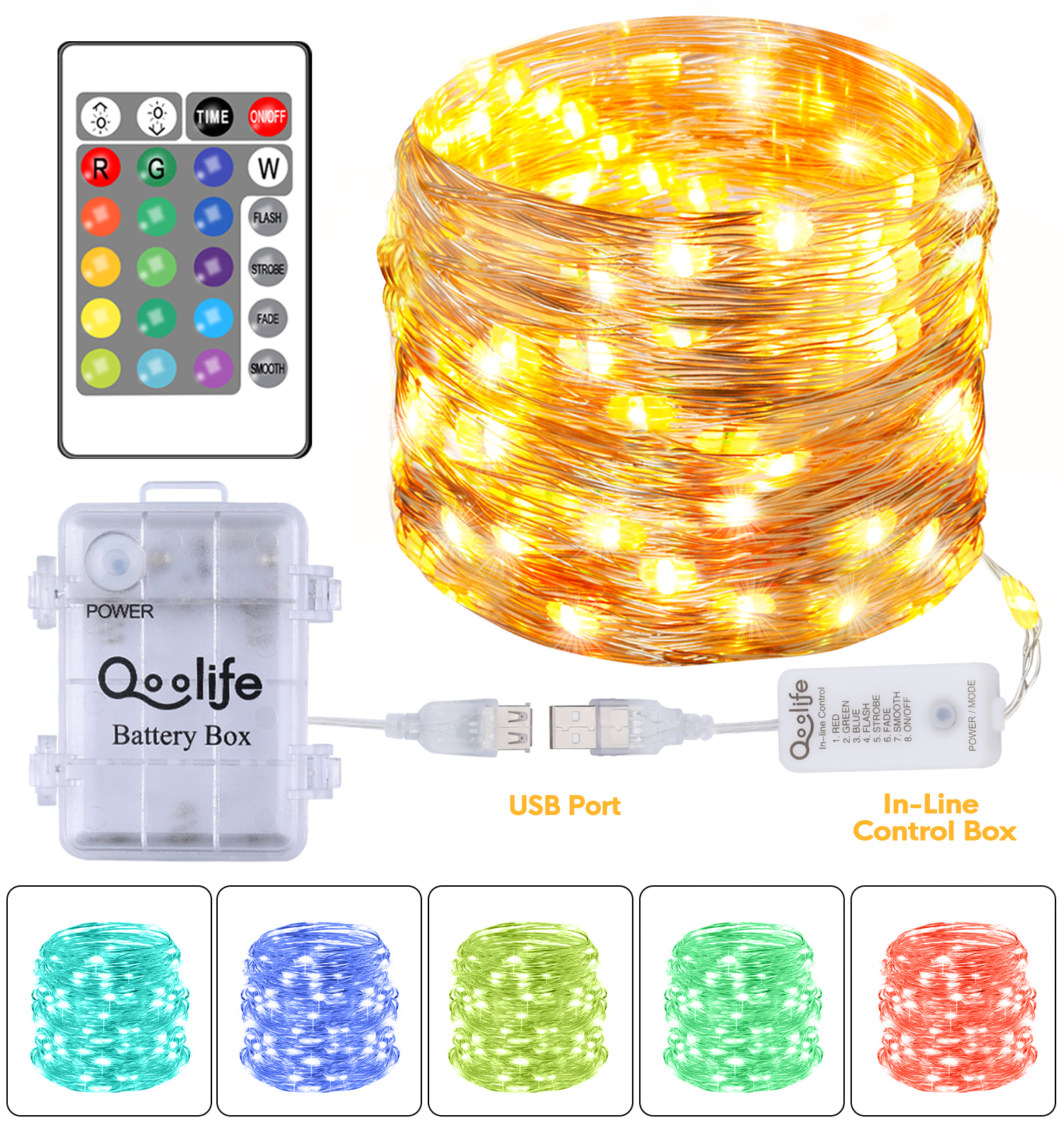 Fairy Lights Usb Battery Operated